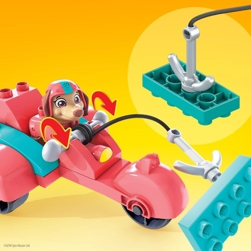 MEGA BLOKS Tlapková patrola Liberty a její motorka