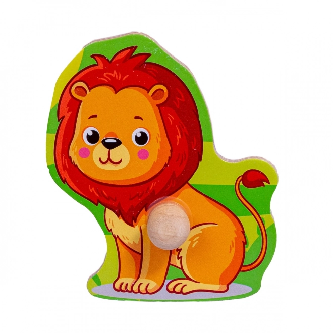 Dřevěné puzzle ZOO
