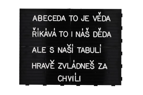 Skládačka Abecedy s Písmenky a Čísly