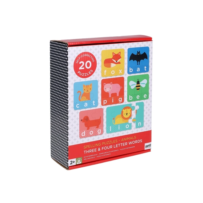 20 samokontrolních zvířecích puzzlí