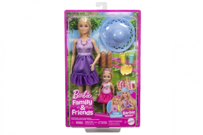 Barbie Rodina a přátelé na pikniku