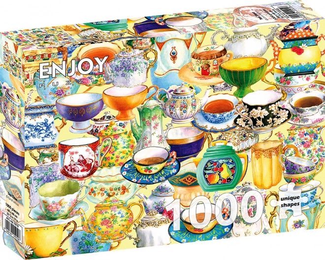 Enjoy puzzle Čas na čaj 1000 dílků