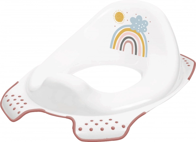 Dětský WC adaptér Rainbow, bílý