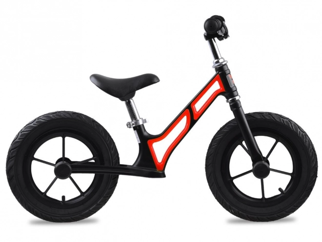 Dětské odrážedlo Tiny Bike s gumovými koly 12 palců – Červená