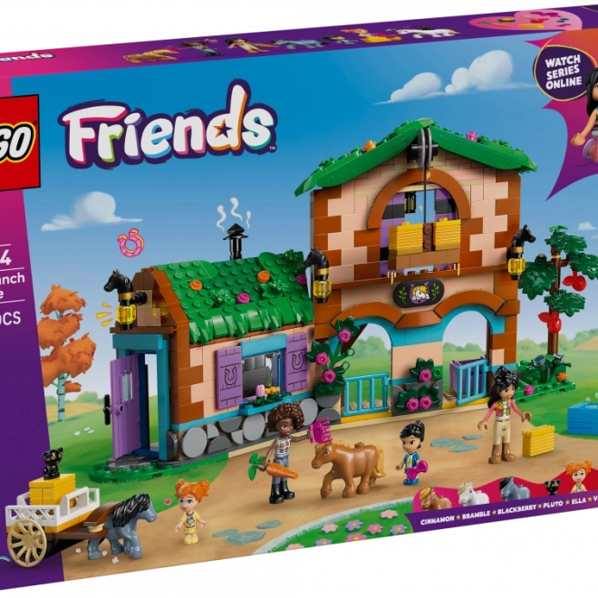 LEGO Friends Ranč s poníky a stájí