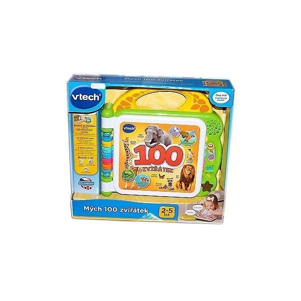 Vtech Mých 100 zvířátek interaktivní slovník