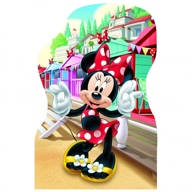 Puzzle Minnie a Daisy v létě