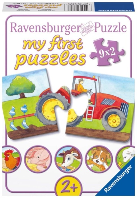 První puzzle pro děti od 2 let