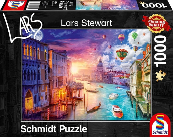 Puzzle Den a Noc: Benátky 1000 Dílky
