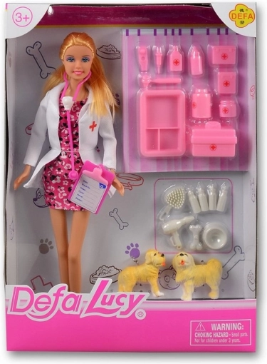 Panenka Lucy veterinářka růžová