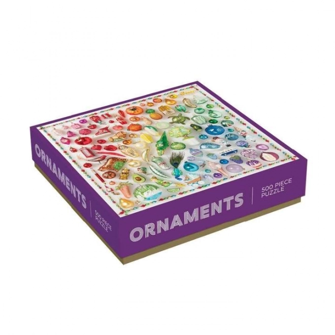 Puzzle Duhové ornamenty 500 dílků