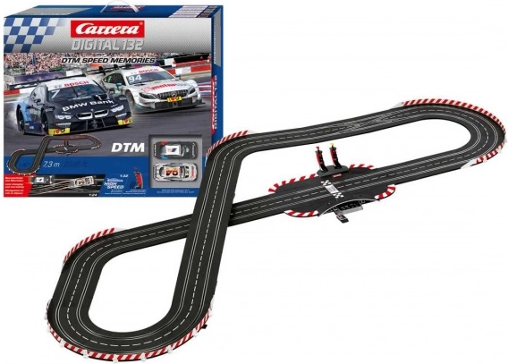 Autodráha carrera digital 132 dtm speed memories 7,3 m