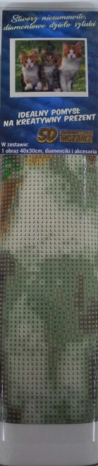 Norimpex Diamantové Malování Kočky 30x40 cm