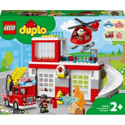 LEGO DUPLO 10970 Hasičská stanice a vrtulník
