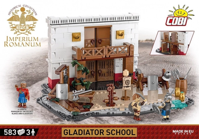 Římská říše - Gladiátorská škola 583 cihel