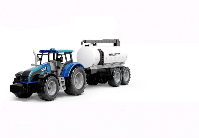Traktor na setrvačník s přívěsem