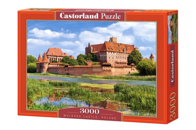 Puzzle 3000 dílků CASTORLAND malbork, polsko