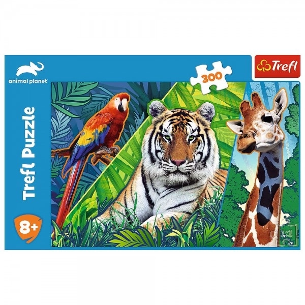 Puzzle 300 dílků Amazing Animals Animal Planet