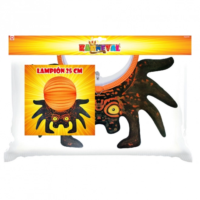 Lampion Halloween pavouk 3D 25 cm