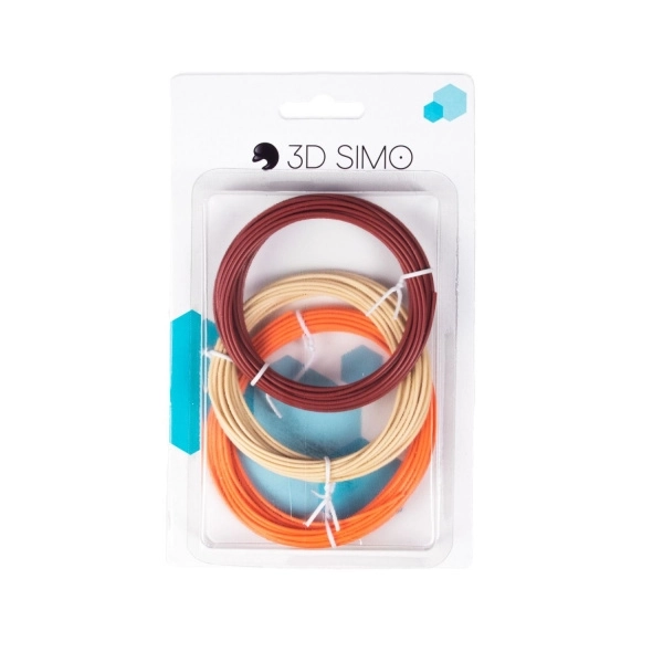 Filament PLA ekologický pro 3D tisk 15m