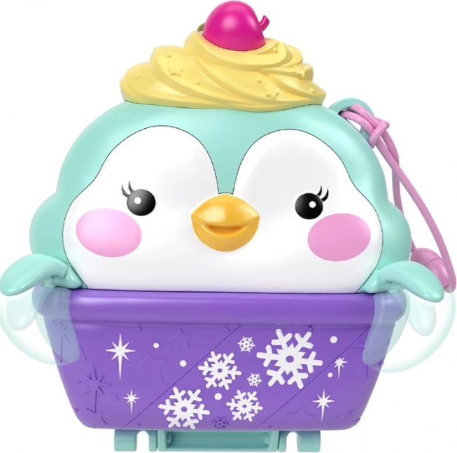 Polly Pocket Kompaktní Ledový Domek s Tučňáky