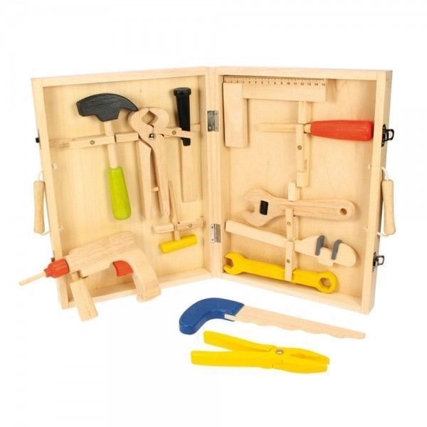 Bigjigs Toys Dřevěný Kufřík s nářadím
