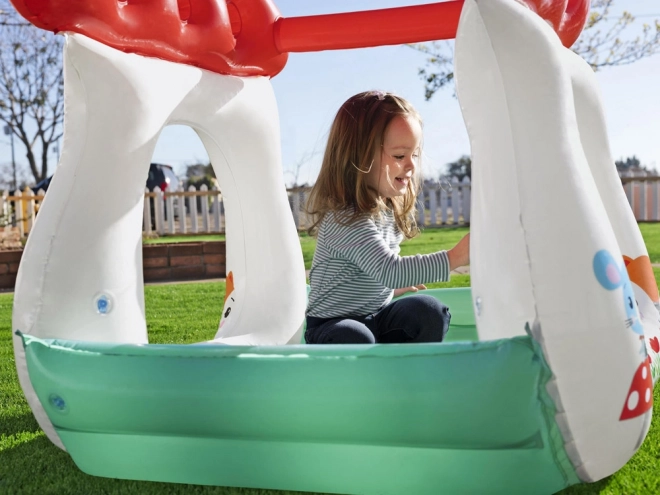 Bestway dětský nafukovací bazének s míčky hříbek MUCHOMŮRKA Fisher Price