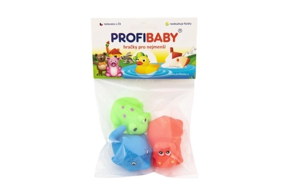 Gumová zvířátka do vody 3 ks