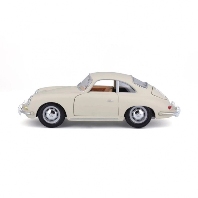 Bburago 1:24 Porsche 356B Coupe (1961) Ivory