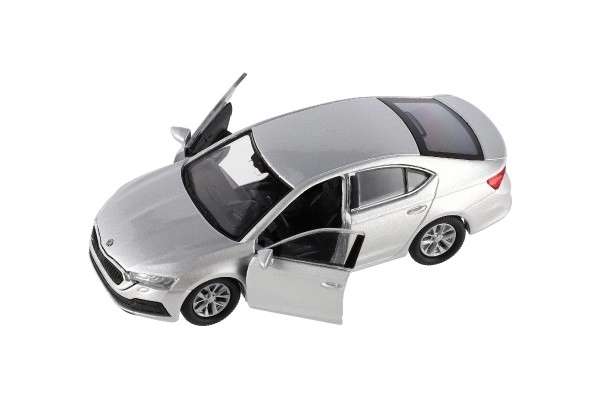 Model auta Škoda Octavia 1:34 bílá