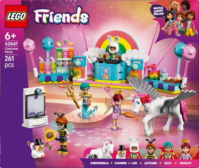 LEGO Friends Kostýmová párty s jednorožcem a vílou