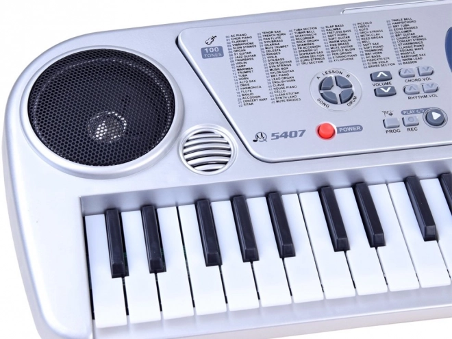 Dětský keyboard s mikrofonem