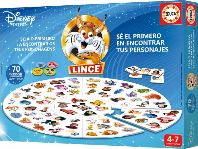 EDUCA Hra Lynx - Disney 100, 70 obrázků
