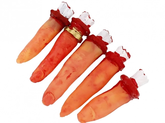 Useknuté prsty halloweenská dekorace
