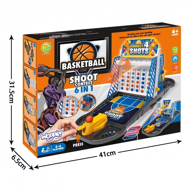 Mini košíková WOOPIE