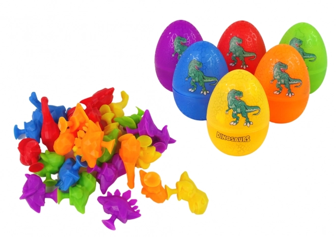 Figurky dinosauři s přísavkami