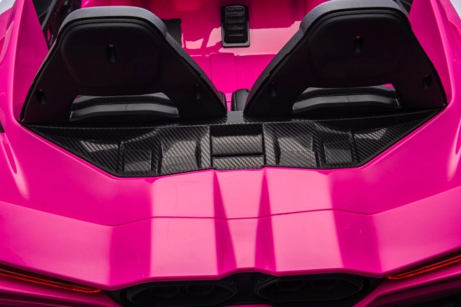 Růžový děti elektrické auto Lamborghini Revuelto XL