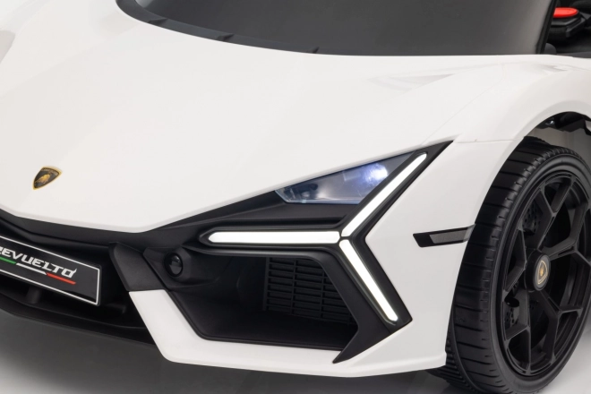 Dětský elektrický vůz Lamborghini Revuelto bílý