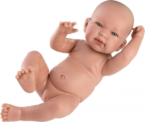 Llorens 73802 NEW BORN HOLČIČKA - realistická panenka miminko s celovinylovým tělem - 40 cm