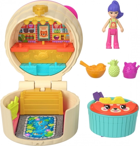 Polly Pocket Snacky Pojízdný Set