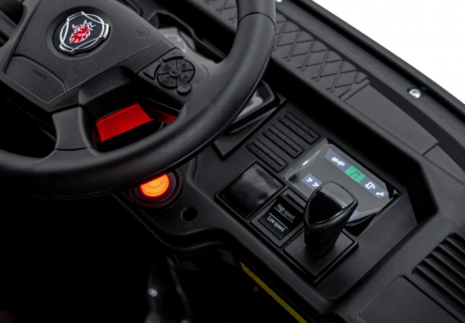 Dětský automobil Scania R-SERIE na baterie - Černá