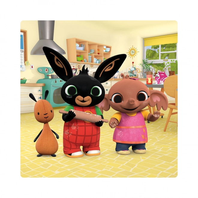 BING A KAMARÁDI 3-5 baby Puzzle set