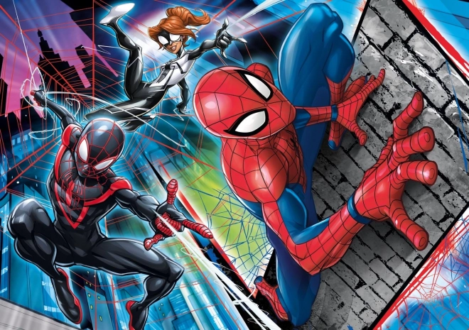 Puzzle 60 dílků Super Color - Spider-Man