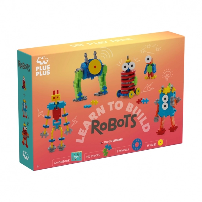 Plus-Plus Nauč se stavět: Roboti