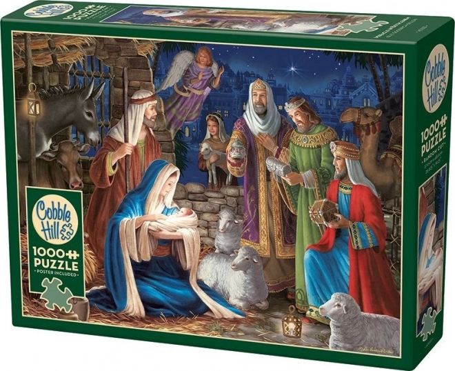 Kreativní puzzle Zázrak v Betlémě 1000 dílků