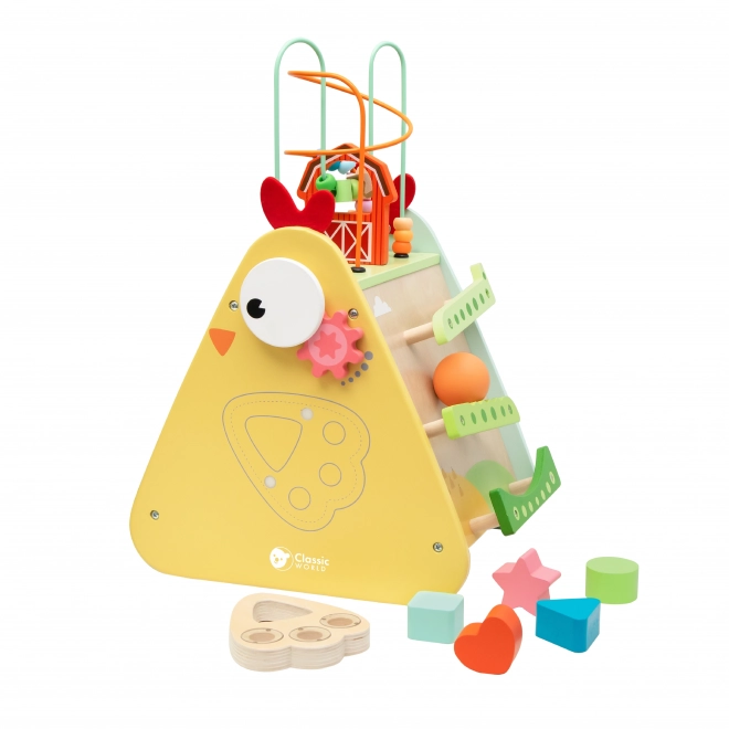 Montessori kostka farma pro děti