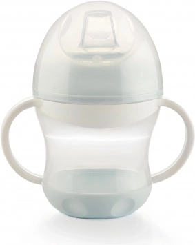 Netekoucí dětský hrneček Baby Blue 180 ml