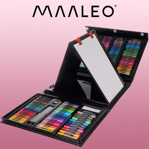 Malířská sada v kufříku - 208ks Maaleo 21645