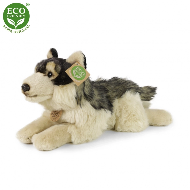 Plyšový vlk ležící 35 cm eco-friendly