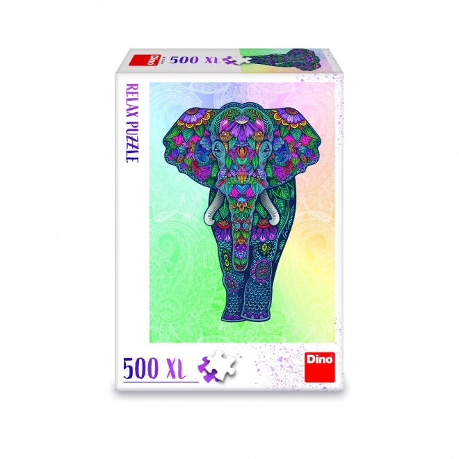 DINO Relax puzzle Slon XL 500 dílků